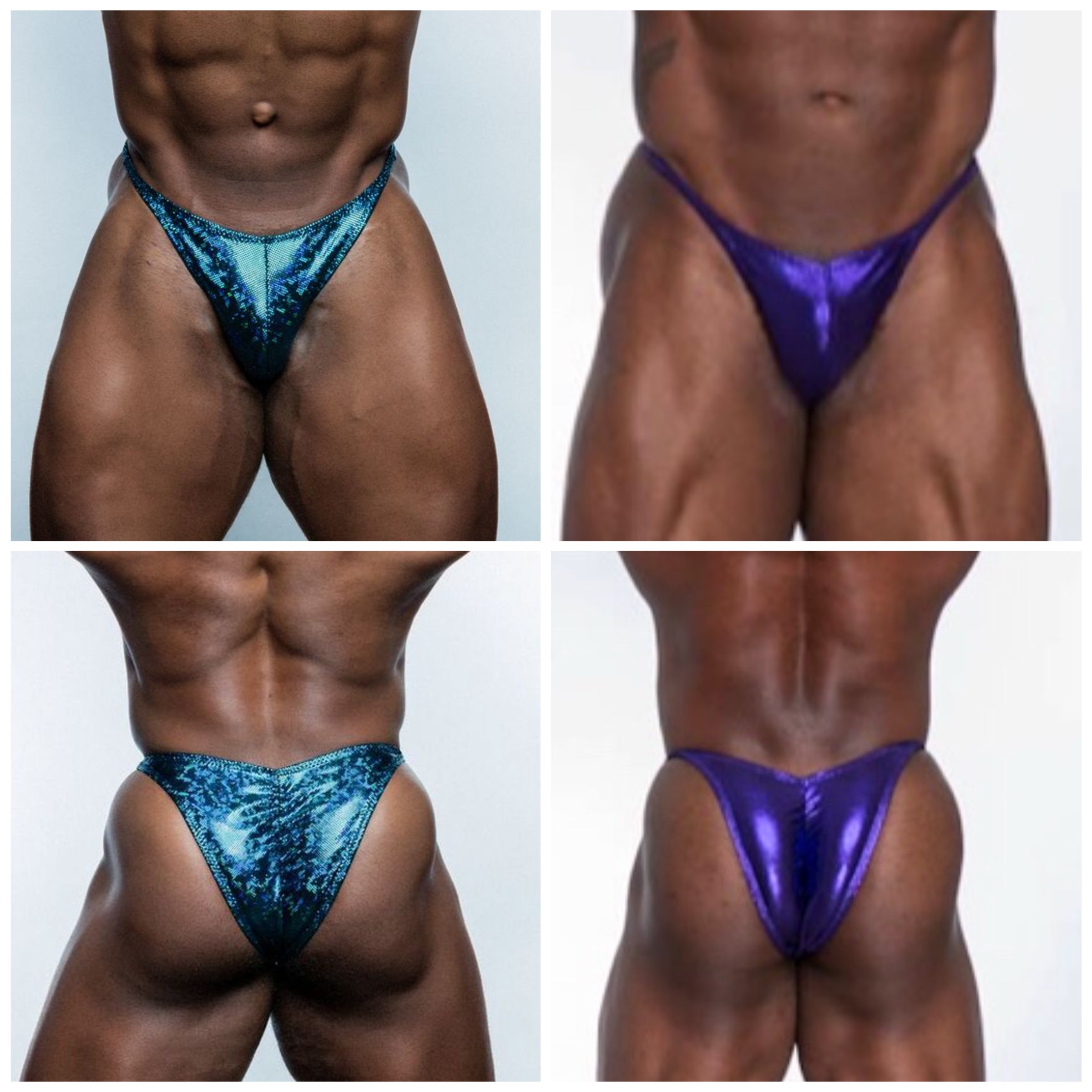 Custom Made Mens Bodybuilding Posing Trunks - Sizing Guide